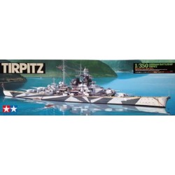 Cuirassé allemand Tirpitz.