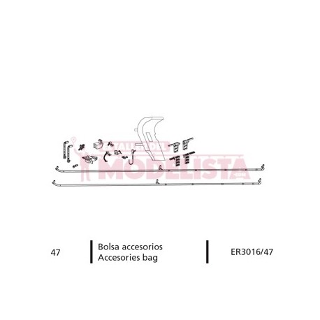 Zubehörtasche für 7200 RENFE.