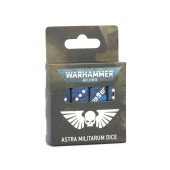 Jogo de dados Astra Militarum.