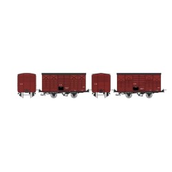 Set of 2 boxcars.