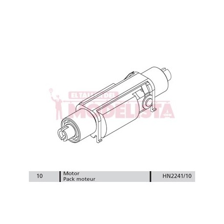 Motor pack for locomotives series 321.