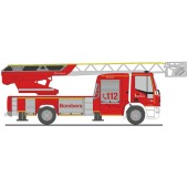 Caminhão de bombeiros "Magirus DLK 18".