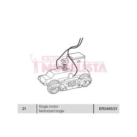 Bogie motor para Alaris.