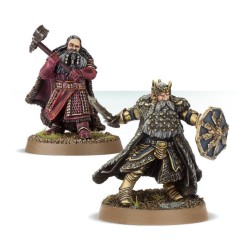 Los señores de Erebor: Thror, el último rey bajo la montaña y Thrain.