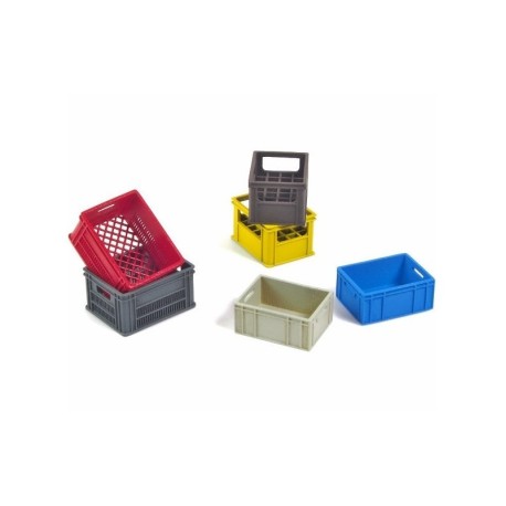 Plastic Crates set.