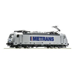 Electric locomotive 386 012-9, Metrans. Sound.