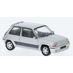 Renault 5 GT Turbo, silber.