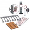 Traffic safety mirror set. BUSCH 1147