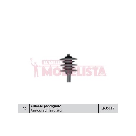 Pantograph insulator. For AVE.