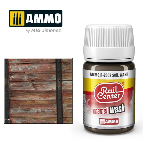 Soil Wash, 35 ml. Rail Center.