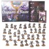 Conjunto do exército dos filhos do imperador: Campeões de Slaanesh.