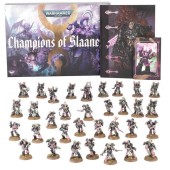 Conjunto del ejército de los hijos del emperador: Campeones de Slaanesh.