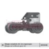 Bogie AC completo sem engrenagens para AVE.