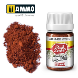 Pigment Deep Rust, 35 ml. Rail Center.