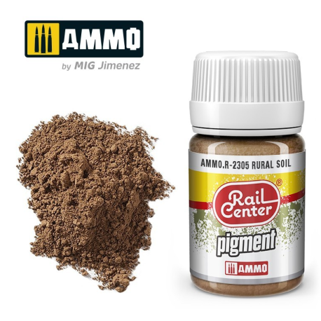 Pigmento Suelo Rural, 35 ml. Rail Center.