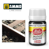 Pigmento Metal Pulido, 35 ml. Rail Center.