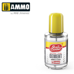 Extra-Thin Cement , 30 ml. Rail Center.