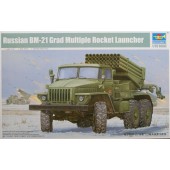 Camión lazacohetes ruso BM-21. TRUMPETER 01013