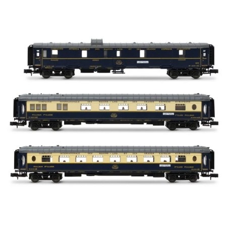 Primeiro conjunto de 3 carros "Edelweiss Pullman Express". CIWL.