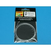 Cable de acero trenzado. 1 mm.