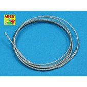 Cable de acero trenzado. 1,2 mm.