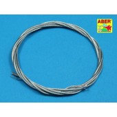 Cable de acero trenzado. 1,3 mm.