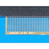 Photo-etched: Net 1.0 x 1.0 mm.