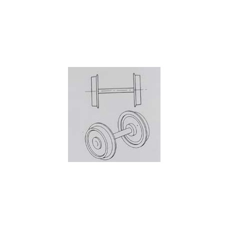 Axle, 9 mm. ROMFORD