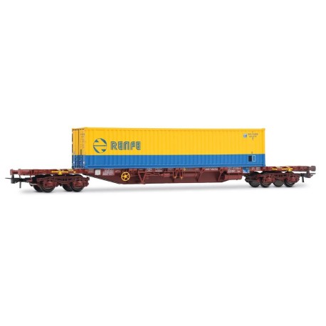 Kopie von MMC3-Wagen mit "DHL"-Container, RENFE.