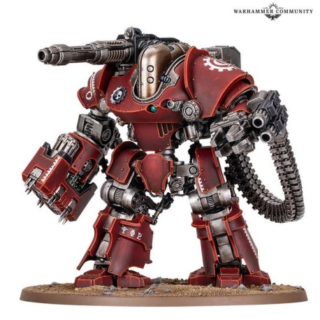 L’hérésie d’Horus. Mechanicum : Automates de siège de Thanatar Calix.