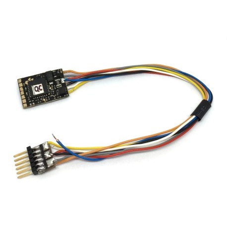 Decoder Lokommander II Micro. NEM 651 (with wires).