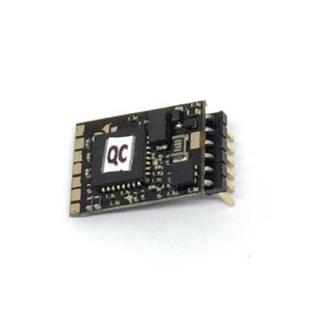 Decoder Lokommander II Micro. NEM 651 (angled).