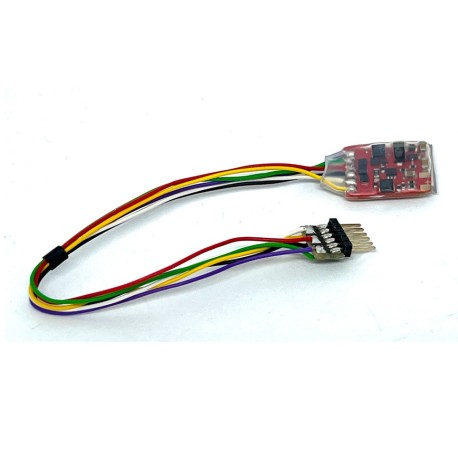 FD Micro II Decoder. NEM 651 (mit Kabeln).