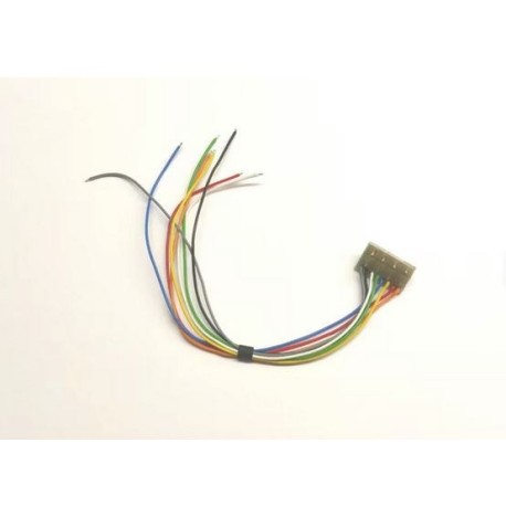 Cable harness with 8-pin plug (male). NEM 652.