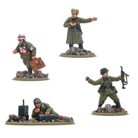 Groupe de vétérans allemands.