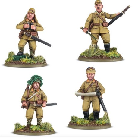 Commandants de peloton impérial japonais.