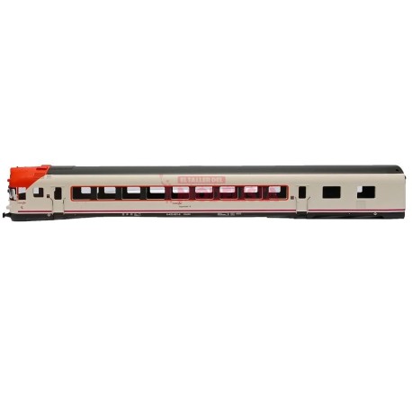 Trailer car body of the UT432 electric railcar.