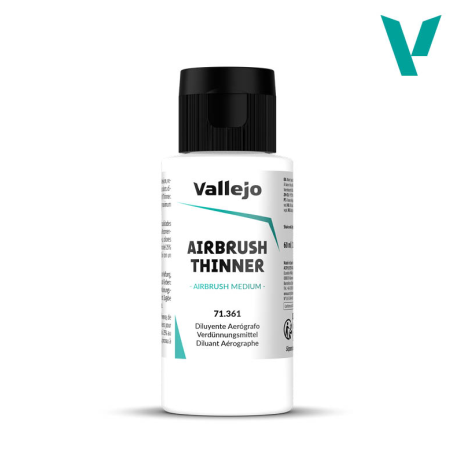 Diluant pour aérographe. 60 ml.