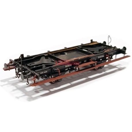Zweiachsiges Kastenfahrgestell der Serie DV61300.