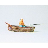 Angler in a boat. PREISER 28052