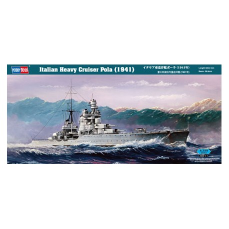 Crucero pesado italiano Pola (1941). HOBBY BOSS 86502