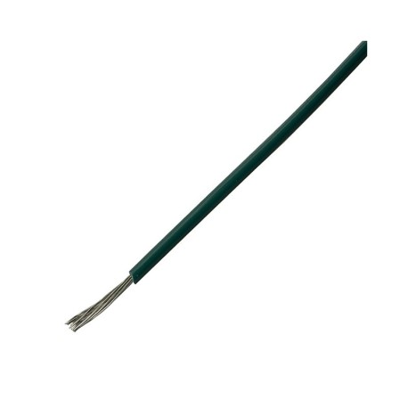 Câble vert de 1,2 mm. Rouleau de 10 mètres.