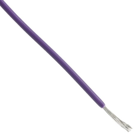 Câble violet de 1,2 mm. Rouleau de 10 mètres.