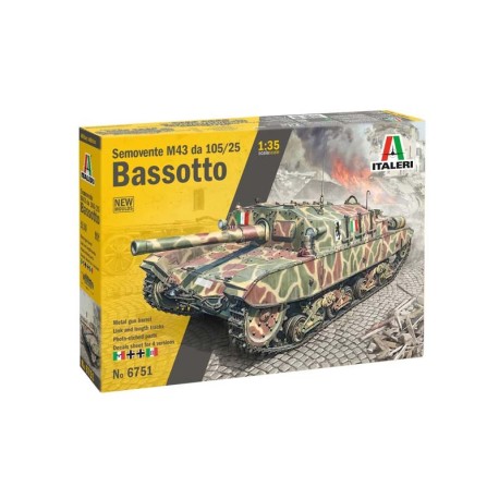 Italienisch M43 105/25 Bassotto.