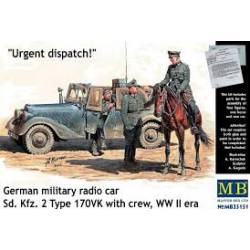 German military radio car. MASTER BOX 35151