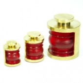 Ship lamp, red. 7 mm (x4). RB 021-07