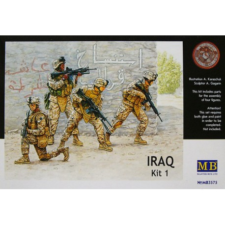 Marines estadounidenses en Irak. MASTER BOX 3575