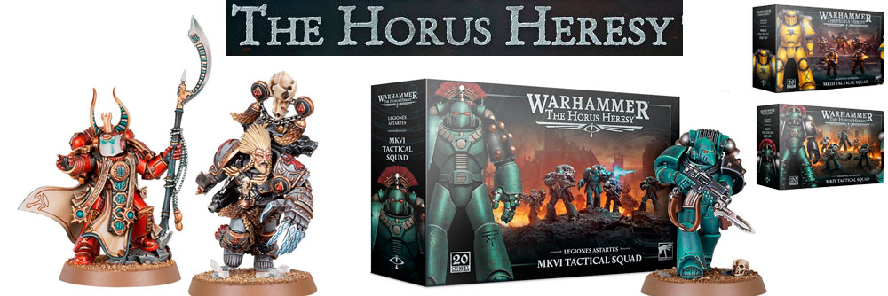 Nuevas cajas de La Herejía de Horus