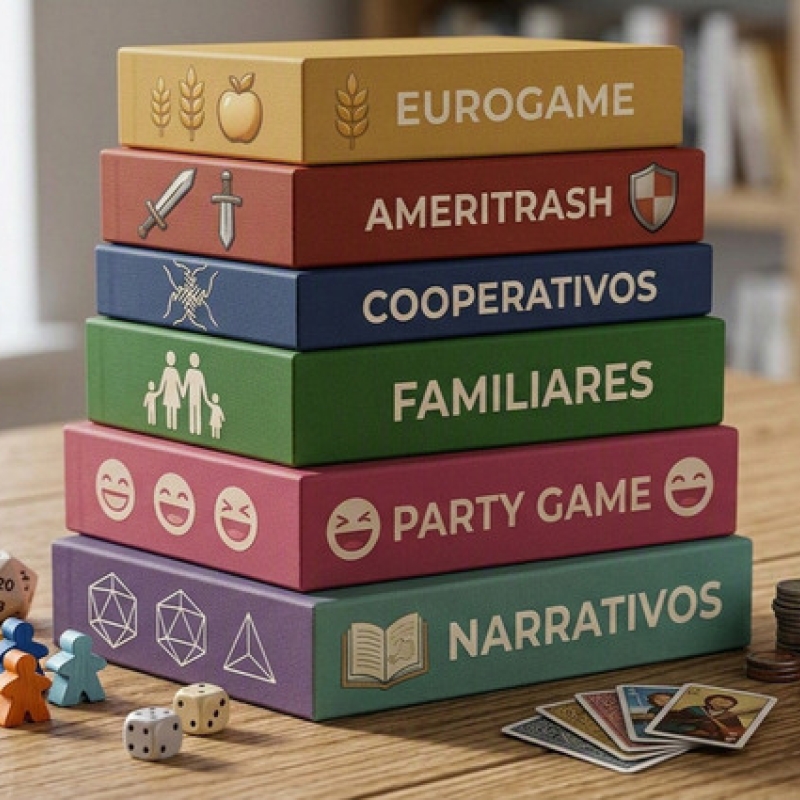 Tipos de juegos de mesa: guía para descubrir cuál es el ideal para ti