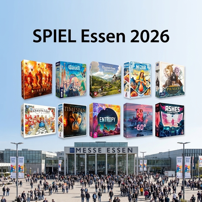 SPIEL Essen 2026: 10 novedades de juegos de mesa que no queremos perdernos